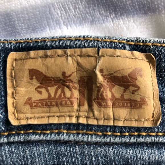 Levi’s Jeans Women's Size 6 Long Blue 505 Straight Leg Jeans Classic - Picture 7 of 13